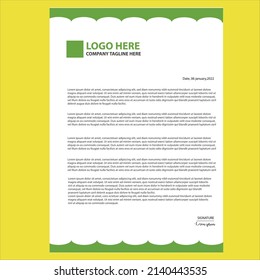 This is a Letterhead Template