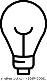 Este ícone de lâmpada simboliza ideias, inspiração e soluções, que no contexto de relaxamento podem ser interpretadas como novas ideias para a saúde pessoal.