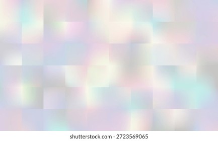 Este pastel de luz cores mosaico de baixo poli fundo abstrato com quadrados borrados é perfeito para projetos criativos, trazendo tranquilidade para qualquer projeto