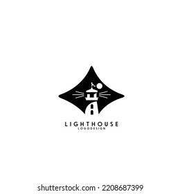 this is a 
Lighthouse logo template 