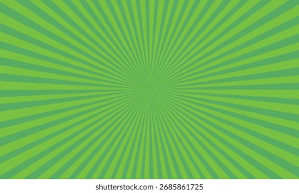 This lime green sunburst background features radiating lines, creating a vibrant effect. It's perfect for adding a bright and energetic touch to your designs.