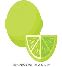 This lime ingredient image showcases its vibrant zest and tangy essence, perfect for elevating dishes, cocktails, and desserts with a burst of citrus freshness.