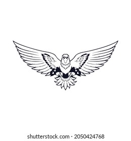 This is a line art illustrated by a crocodile