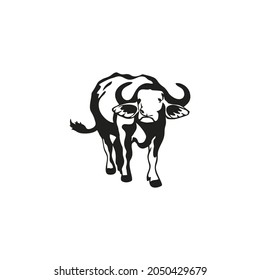 This is a line art illustrated by a Bufallo