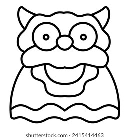 This Lion Dance icon is suitable for Chinese New Year, Chinese Culture, China, Asia, etc.
