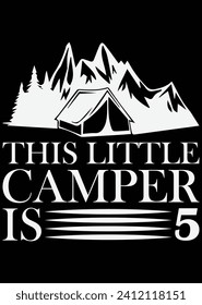
This Little Camper Is 5 eps cut file for cutting machine