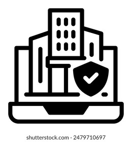 Este ícono de Locación es adecuado para hotel, alojamiento, vacaciones, etc.