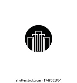 Este logotipo trata de ciudades, edificios, empresas, bienes raíces, logos que son simples, limpios, fáciles de recordar y minimalistas.