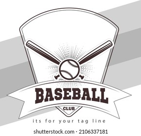 This is Logo of Baseball vector design