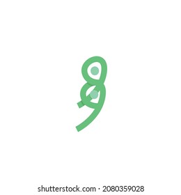 This logo is based on the concept of the number 99, which combine to form the letter B. Suitable for any business logo.