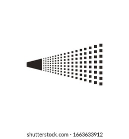 
This logo is called "hidden story" because it has 3 meanings, which are the tip of a pencil / pen, it can also be like the edge of a wall that goes away, & also like the sound effects of speakers
