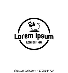 This logo can be applied to the cafe logo or the logo of sheep