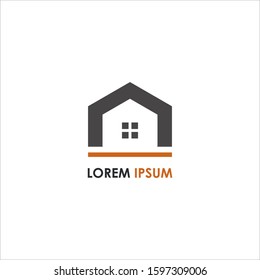 This logo can be used as a symbol / logo of your company in the field of housing, apartments, house rentals & can be used as other construction logos