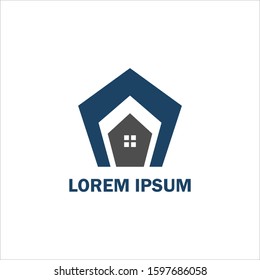 This logo can be used in real estate & buildings