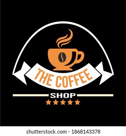 This logo can be used for a coffee shop business