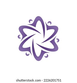 this logo can be used as a community or group logo