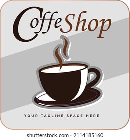 This is Logo of Coffee Shop Vector Design