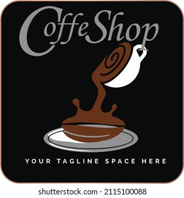 This is Logo of Coffee Shop Vector Design