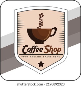 This is Logo of Coffee shop vector Logo Design