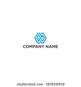 Este logotipo es una combinación de 2 letras a saber N y C, el diseño del logotipo está hecho moderno, abstracto, combinado, lujoso y futurista