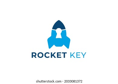 This logo is a combination of Keyhole and Rocket, modern, simple and unique. The design presents an elegant, classy, refined, fashionable, luxurious, dynamic and professional style.