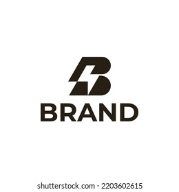 Este logotipo es una combinación de la letra B y la electricidad. El estilo de este logotipo es sencillo, minimalista, moderno y abstracto.