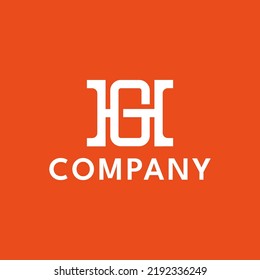 Este logotipo es una combinación de la letra G y la letra H. El estilo de este logotipo es sencillo, minimalista, moderno y abstracto.