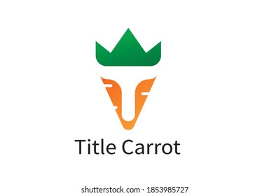 This logo is a combination of the letter t and carrot.