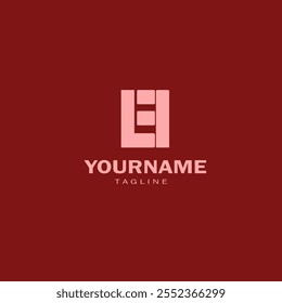 Este logotipo es una combinación de diseño minimalista y moderno, que combina la tipografía geométrica con un enfoque abstracto. Su forma visual crea una impresión profesional y elegante, ideal para que las marcas vean
