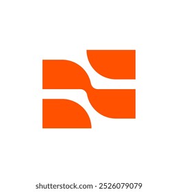 This logo combines the letter "N" with wave elements in a simple yet modern design.