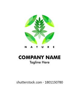 This is Logo for Companies with Herbs Concepts, Nature, Agricultural, Biomedical, Healthy, Traditional Medical, etc.