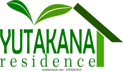 This is a logo for a company engaged in real estate. The dominant color is green to represent a cool environment and away from pollution. 
