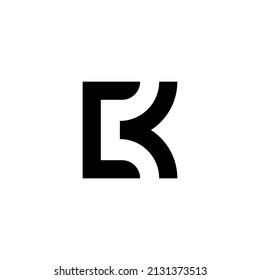 This logo consists of a combination of two letters, namely the letters C and K. Made in a simple, modern, and minimalist way.