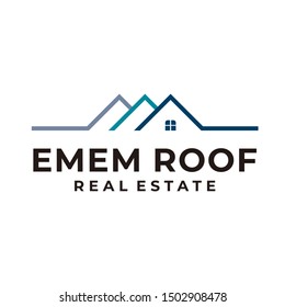 This is logo for construction or real estate company