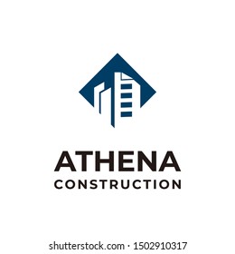 This is logo for construction or real estate company