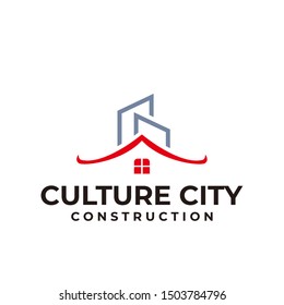 This is logo for construction or real estate company