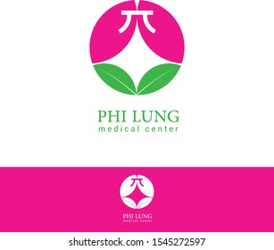 this logo is contain lung as a main object, because of that this logo can be use for medical purpose 