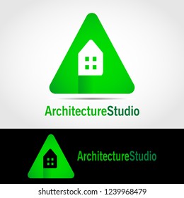 This is a logo created for the purposes of property companies, real estate, interior design, exterior design and various businesses related to the building architecture.