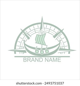 This logo was created for a shipping and cargo company, made by my own hand and no one owns it apart from me.