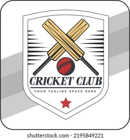 This is Logo of Cricket vector Logo Design