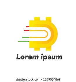 este logotipo para criptodivisa , construido por letra D logotipo combinado con 3d gráfico, y usamos color rojo y amarillo, puede hacer que el logotipo se sienta moderno 