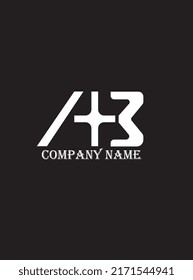 This logo design is  about alphabet A  B. If your company name is beginning with A  B then you can use it. 
