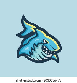This logo design is perfect if you need a mascot logo, shark logo for your business or team.