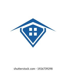 This logo is designed like a house, you can also make logos and icons