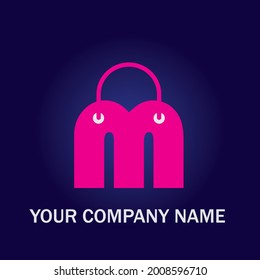 This is a logo for ecommerce business, online store, online shop