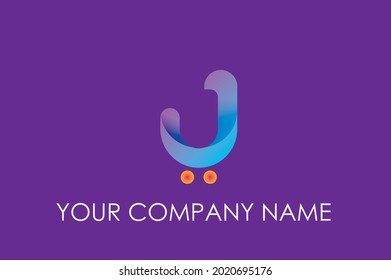 Este es un logo para el comercio electrónico, tienda online, tienda online