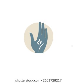 This logo features an elegant and premium design, combining smooth, flowing lines to evoke a sense of calm and relaxation. This symbol embodies luxury and wellness. 