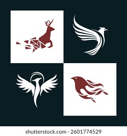 This logo features a minimalist design, combining bold geometric shapes to symbolize strength and stability. 