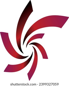 Este es un logo diseño floral y Resumen 