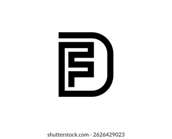 This logo is in the form of the letters F and D in a modern style.